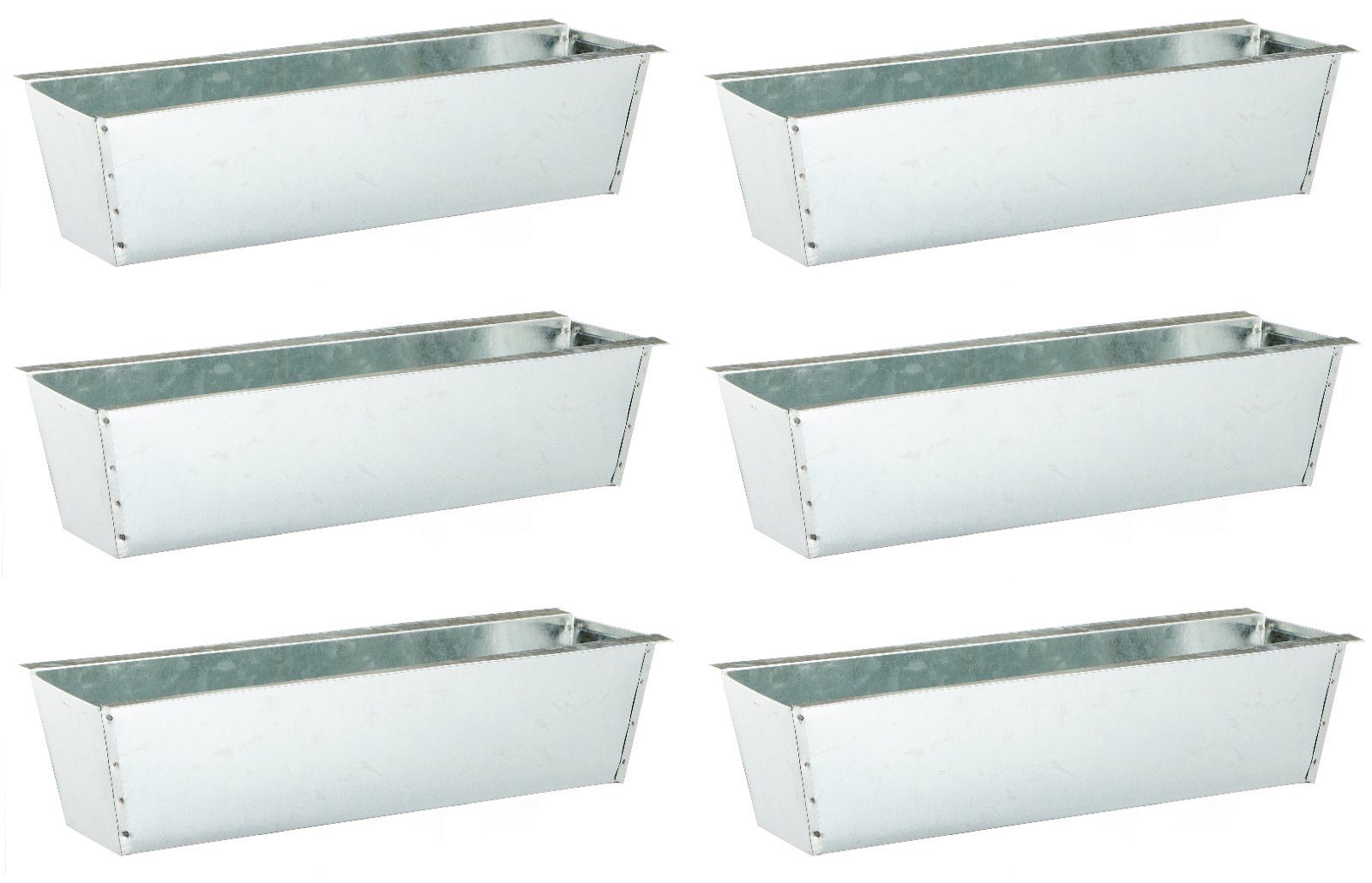 Meinposten Blumenkasten Pflanzkästen Palette Paletten Pflanzkasten Palettenbeet Blumenkasten (Spar-Set, 6 St., 2er Set, 4er Set, 6er Set, 12er Set), Einsatz für Europaletten
