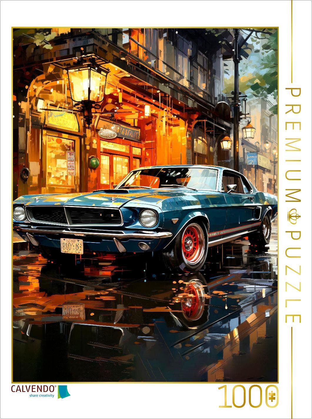 Puzzle CALVENDO Puzzle Oldtimer, 1000 Teile Lege-Größe 64x48cm Foto-Puzzle f
