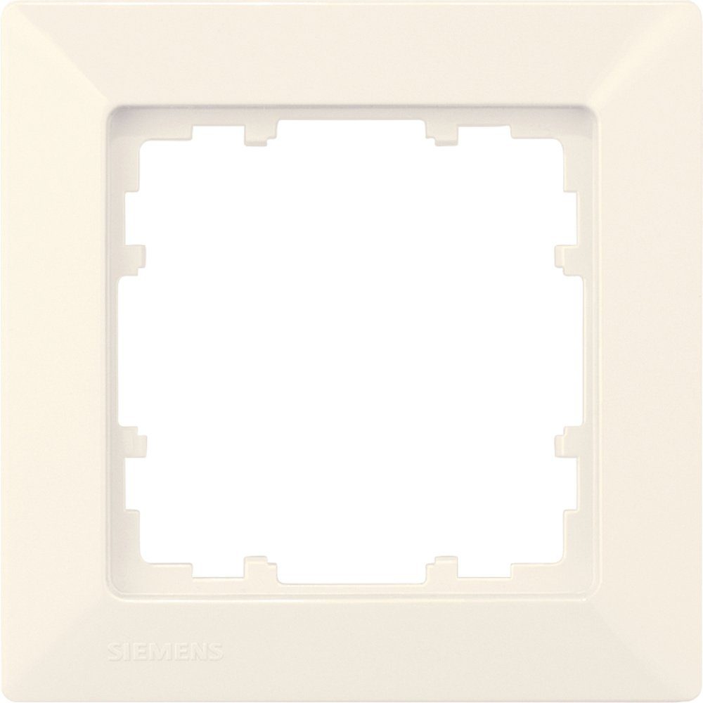 SIEMENS Steckdose Siemens Schalterprogramm 1fach Rahmen Delta Weiß 5TG25810 1 St.