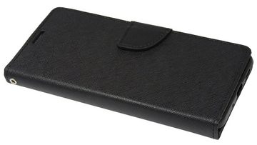 cofi1453 Handyhülle Buch Tasche für Realme C31 Schwarz 6,5 Zoll, Schutzhülle Handy Wallet Case Cover