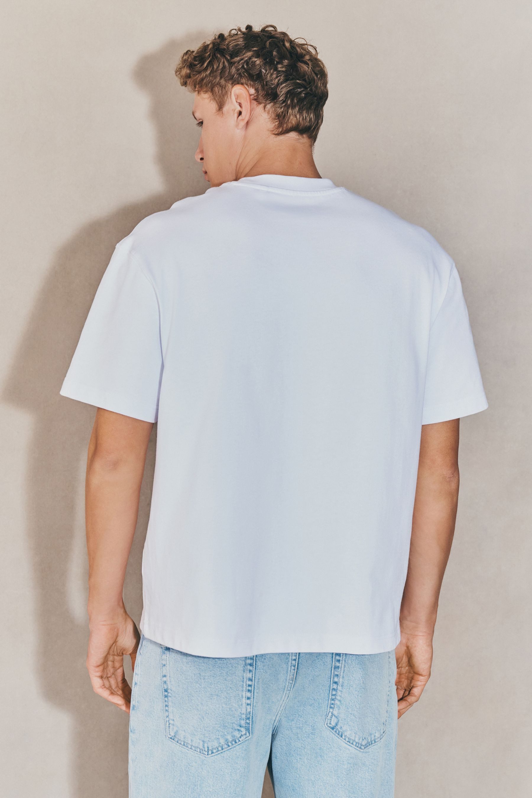 Next T-Shirt EDIT Schweres, kastiges T-Shirt günstig online kaufen