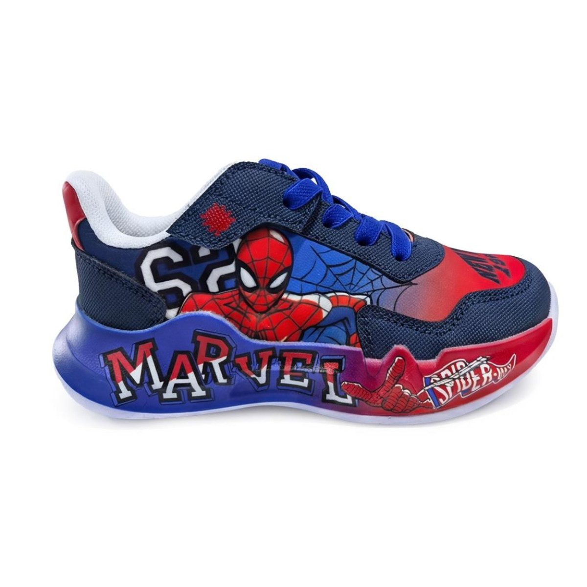 MARVEL Spider-Man Sneaker Kinder Schuhe für Schule Freizeit und Alltag Sneaker