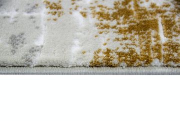 Teppich Moderner Teppich Kurzflor Teppich Wohnzimmerteppich grau bunt, Carpetia, rechteckig, Höhe: 11 mm