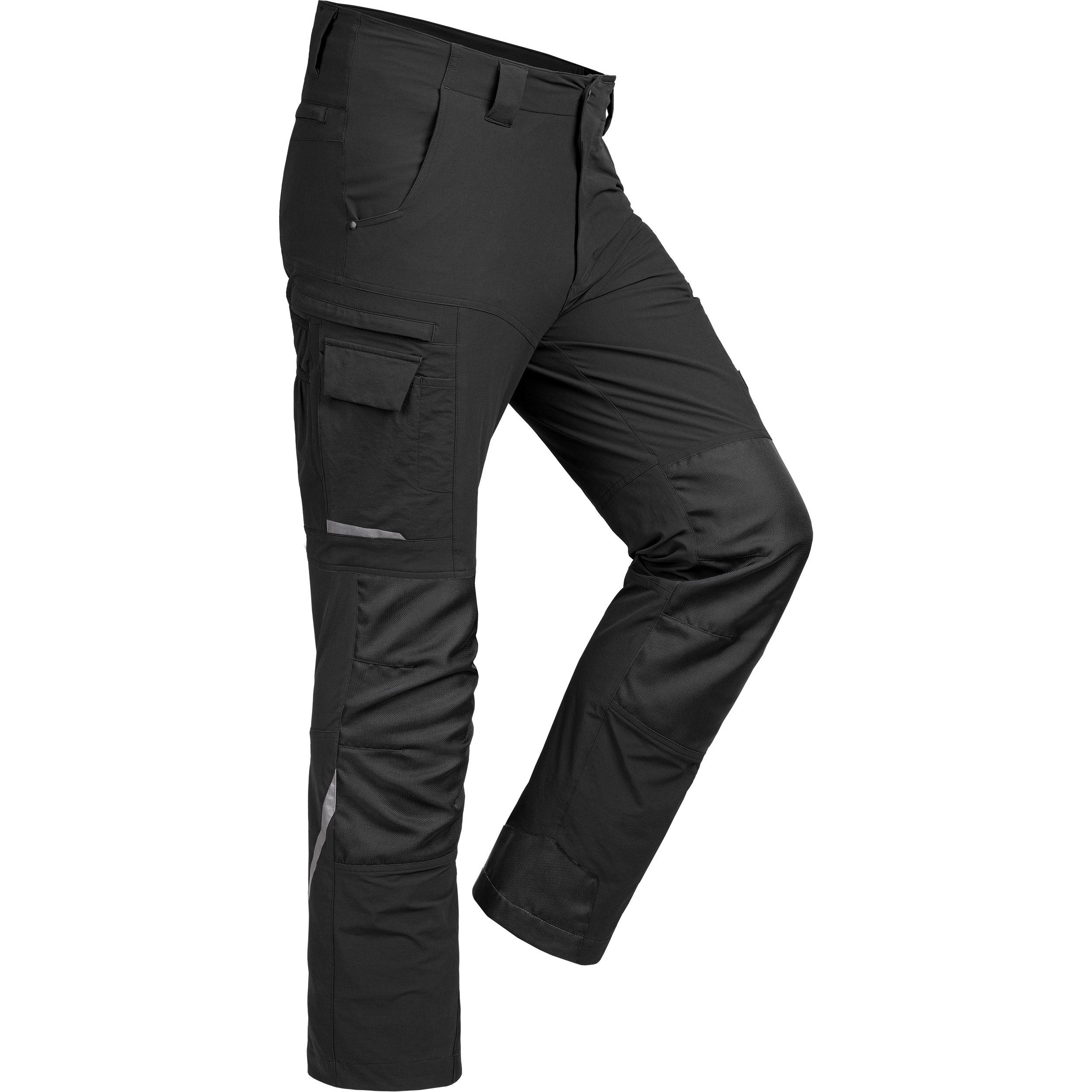Qualitex Workwear Arbeitsbundhose Arbeitshose Herren 4-Wege-Stretch – leicht, flexibel & Cordura® (1-tlg) Leichte 190 g/m² Stretchhose mit ergonomischem Schnitt für den Job