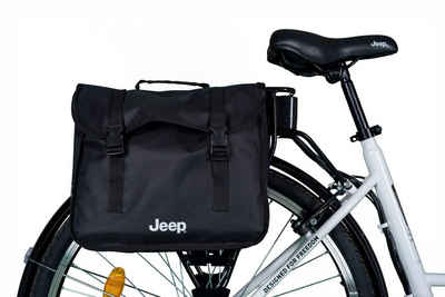 Jeep E-Bikes Gepäckträgertasche doppelt black