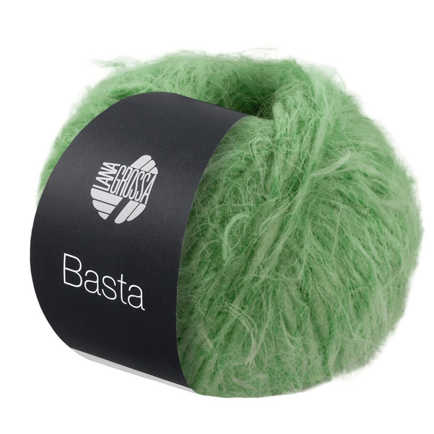 LANA GROSSA BASTA Häkelwolle, 100 m (Garn im Fake Fur Look mit Franseneffekt), 50 g