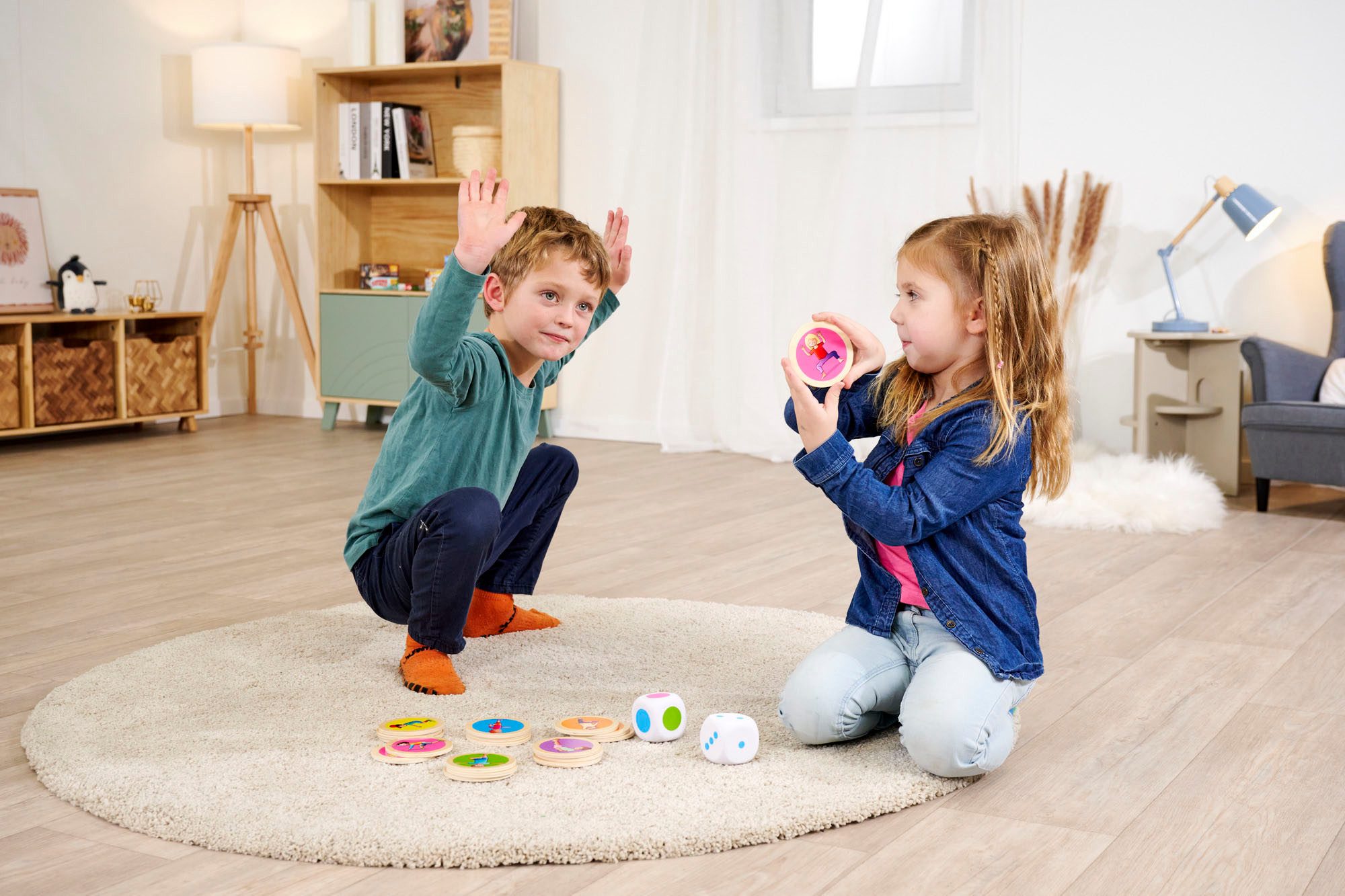 Noris Spiel Happy Move, Würfel- und Bewegungsspiel