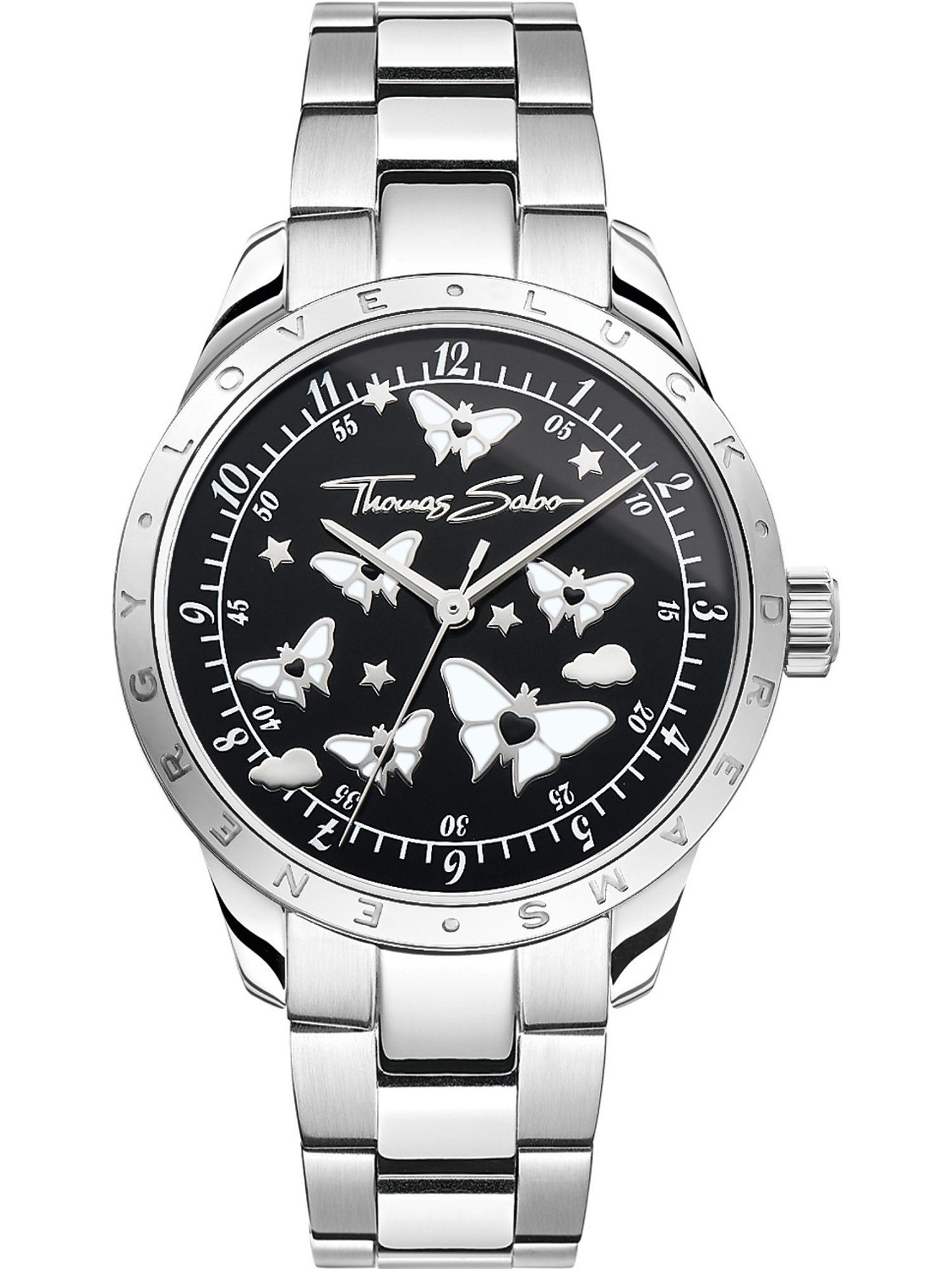 THOMAS SABO Quarzuhr Thomas Sabo Damen-Uhren Analog Quarz