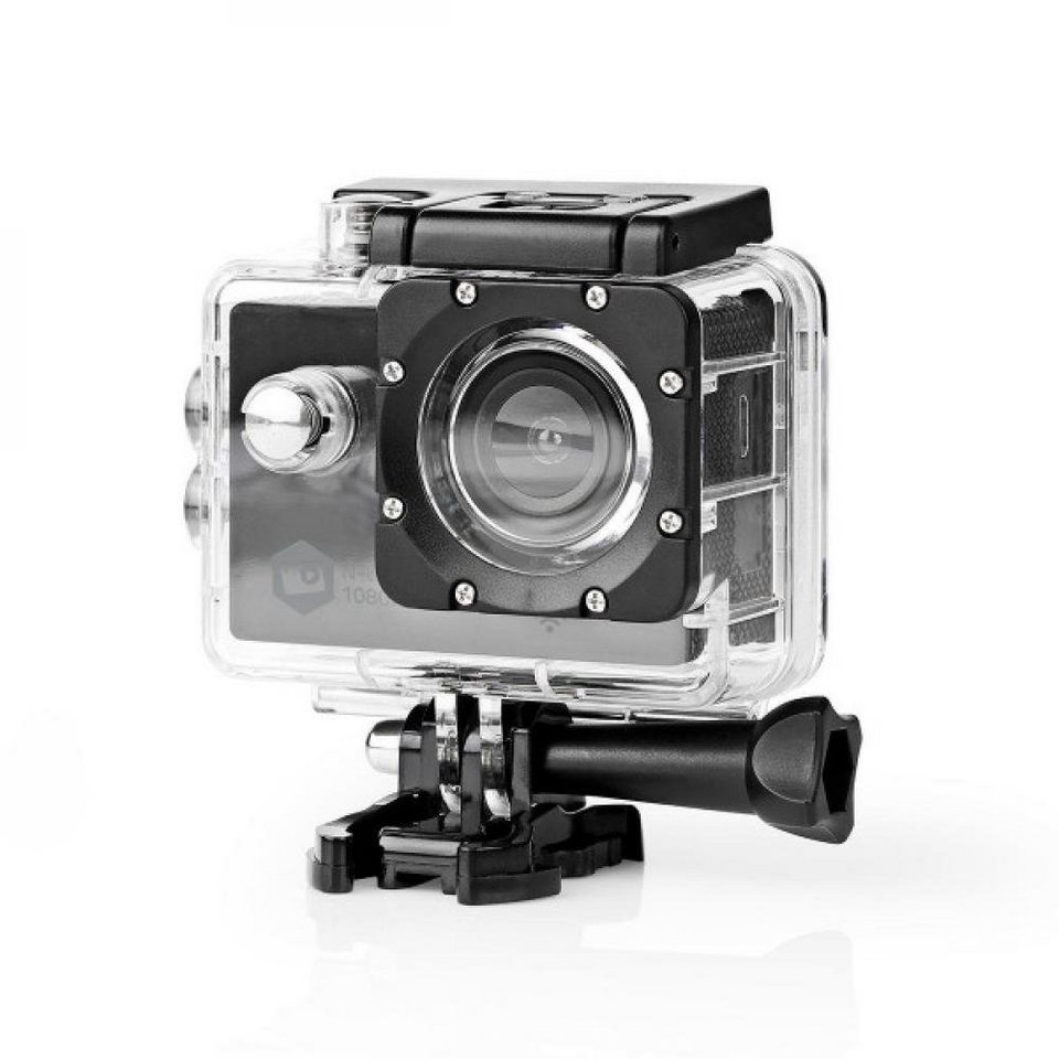 Full Nedis Action-Kamera, Cam WLAN, Action 1080p, Gehäuse HD Wasserdichtes