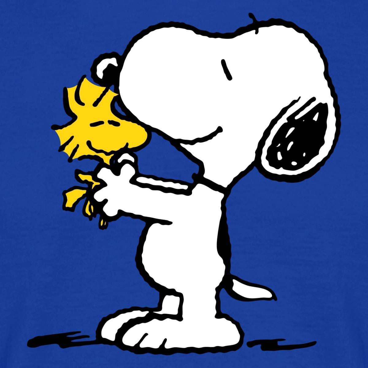 Spreadshirt T-Shirt Peanuts Snoopy Und Woodstock Männer T-Shirt (1-tlg)