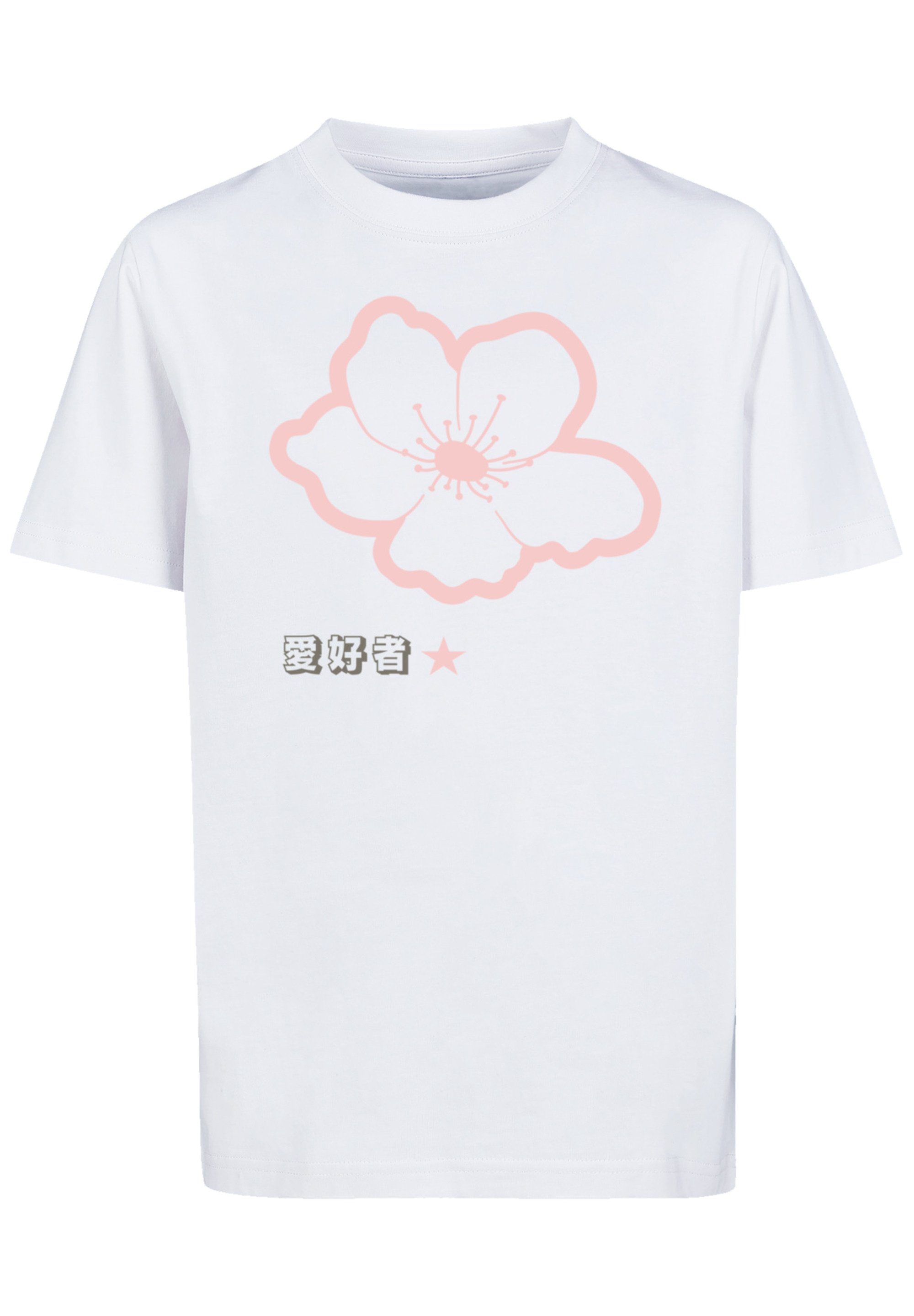 Kirschblüten weiß F4NT4STIC Print T-Shirt Japan