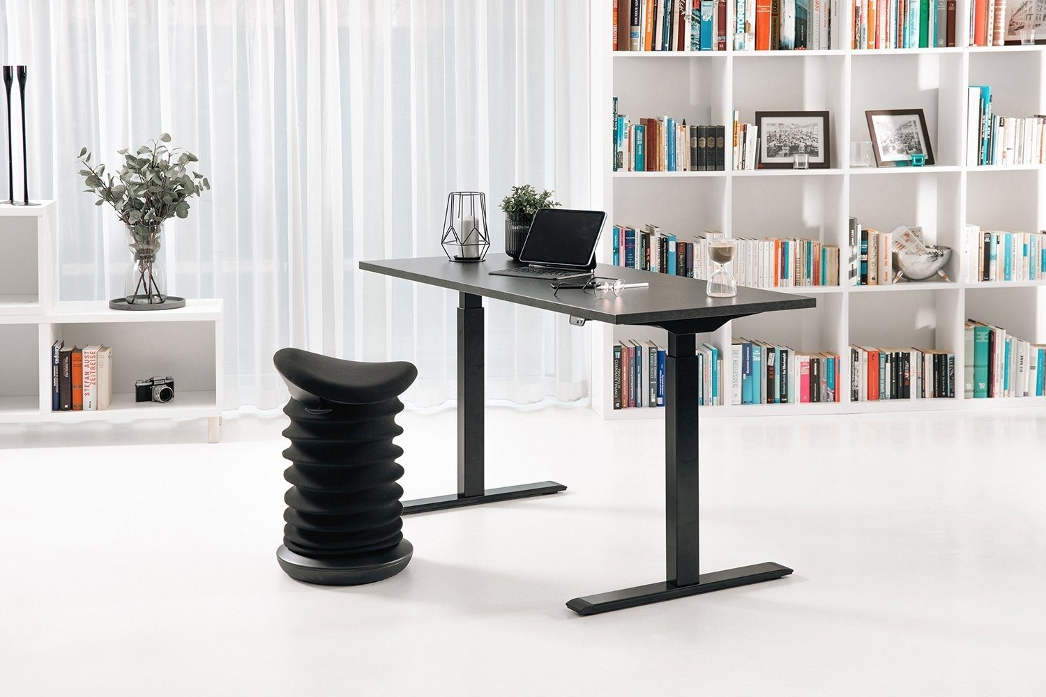 TOPSTAR Bürostuhl Sitzhocker Sitness 4D, Kunstfaser, Schwarz