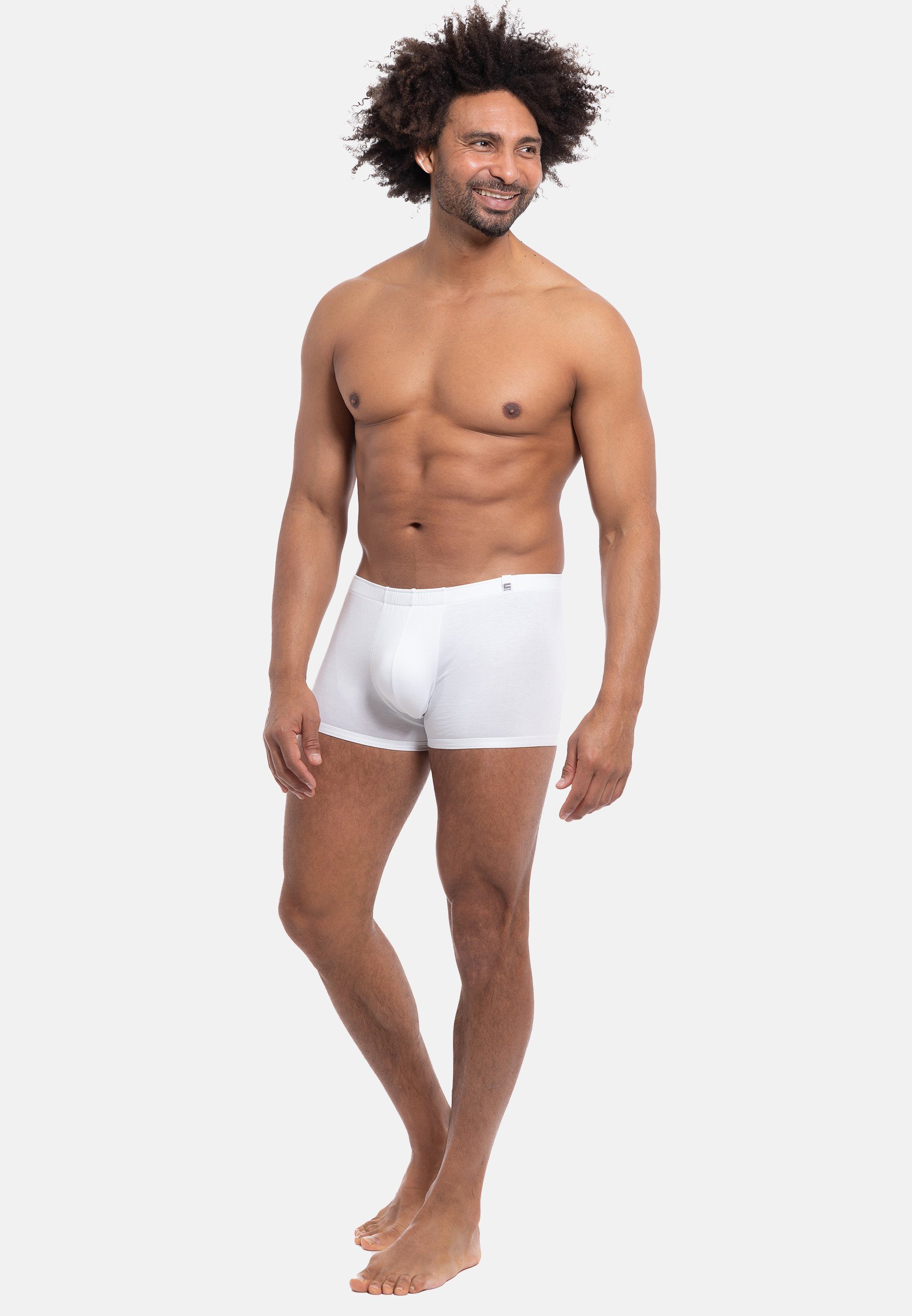 Ohne - Perfekte - Passform, Weiß Retro Pants (Spar-Set, Haut Boxer der Pack Angenehm Eingriff Cito MicroModal 3-St) 3er - auf