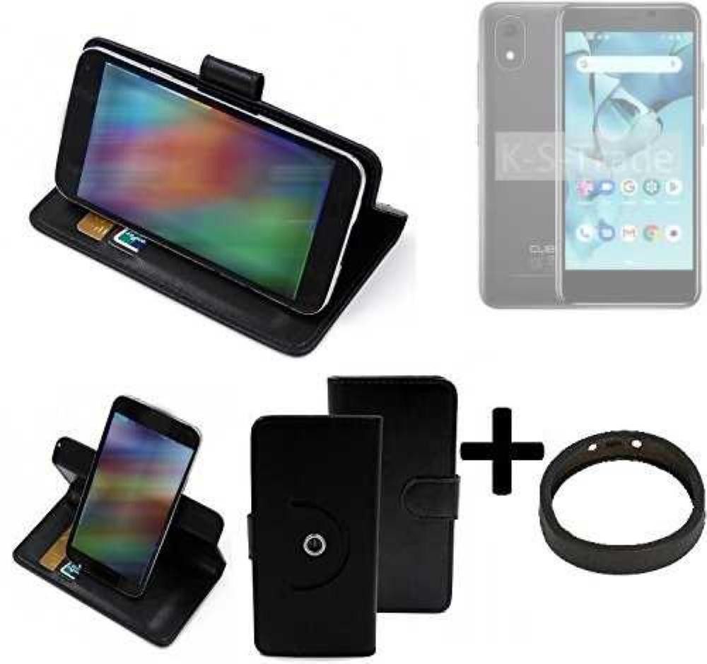 K-S-Trade Handyhülle für Cubot J10, Case Schutz Hülle + Bumper Handy Hülle Flipcase Smartphone Cover