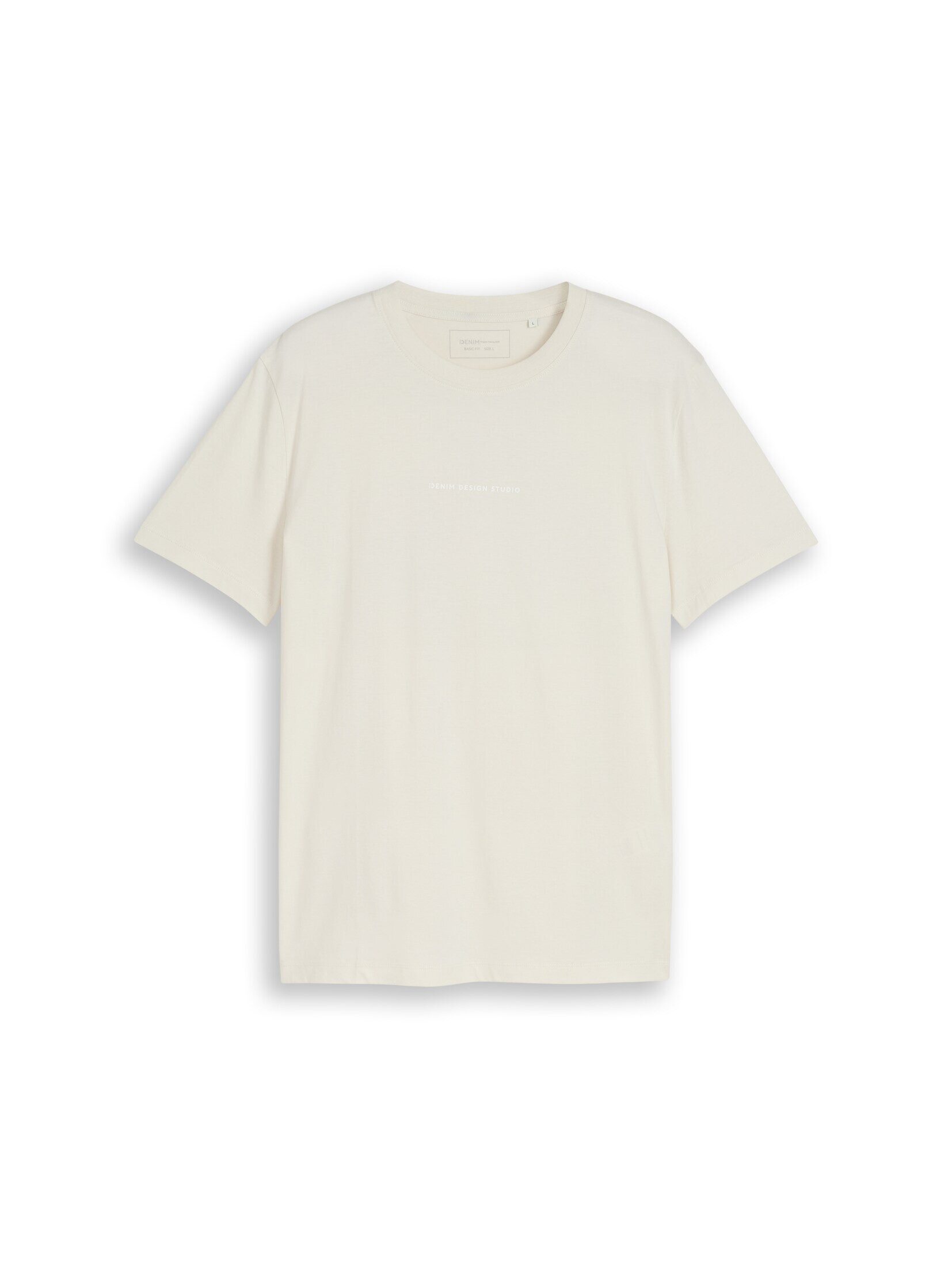 TOM TAILOR Denim T-Shirt T-Shirt T-Shirt mit Rückenprint