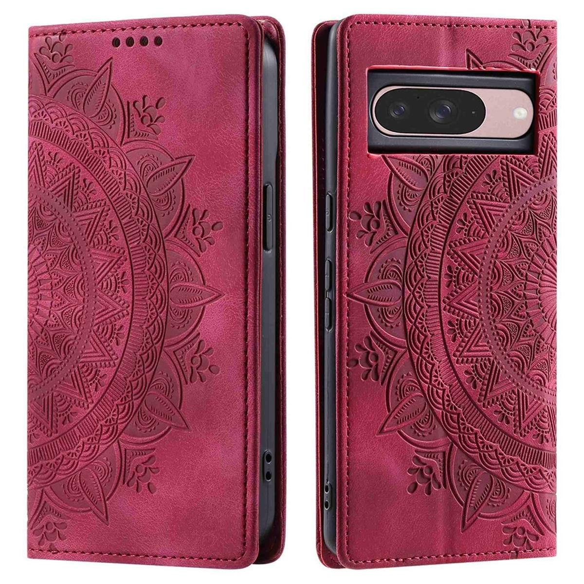 CoverKingz Handyhülle Hülle für Google Pixel 10/10 Pro Handyhülle Flip Case Cover Tasche, Mandala