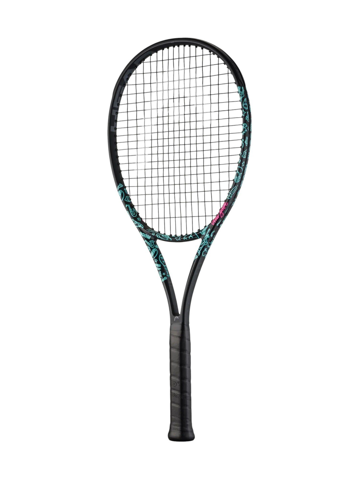 Head Tennisschläger Boom MP Neon 100in/295g/Turnier 2025 schwarz - unbesaitet
