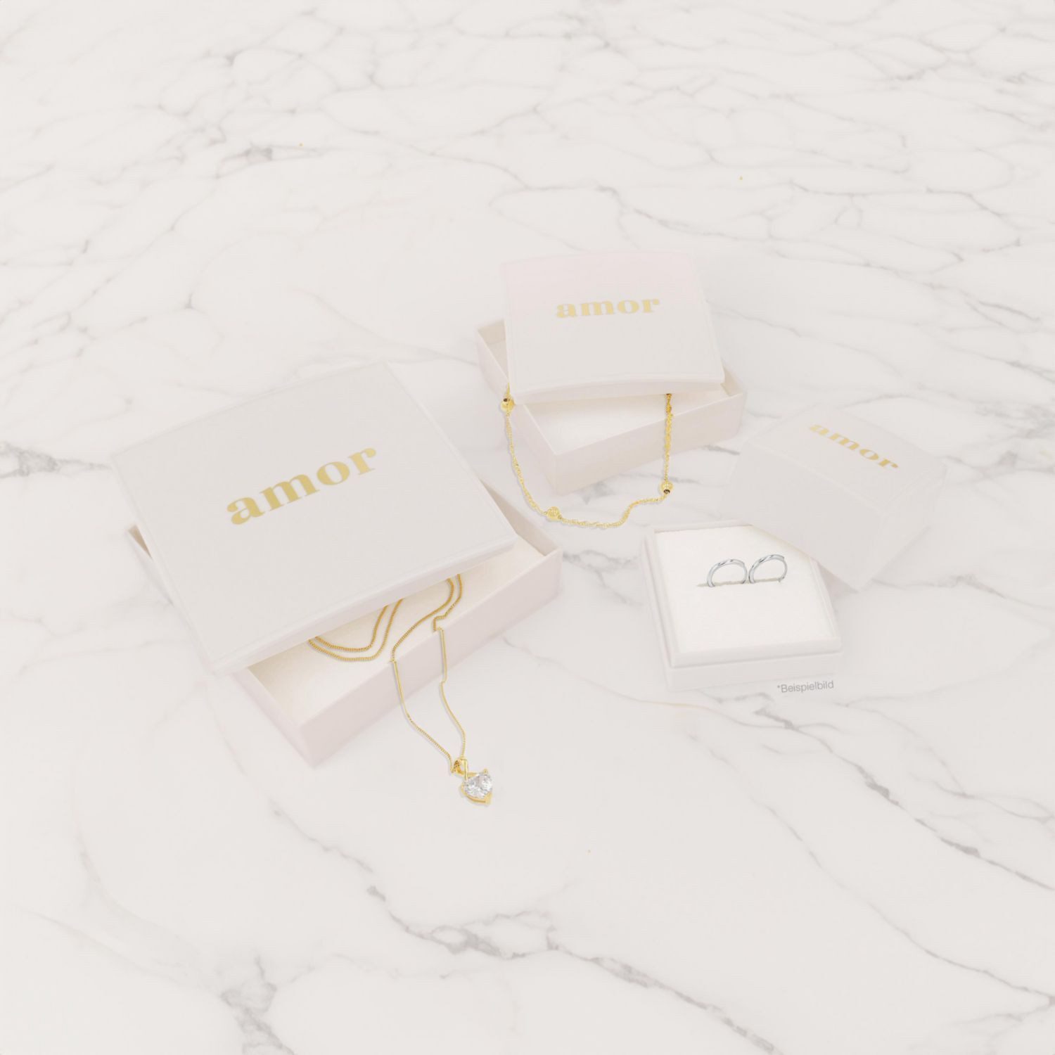 Amor Paar Ohrstecker Amor Ohrstecker (Stecker, 2-tlg)