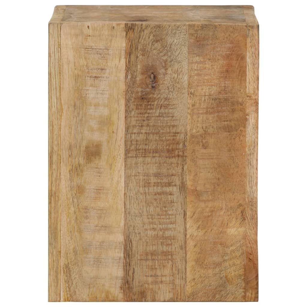 vidaXL Beistelltisch Hocker 40x30x40 cm Massivholz (1-St)