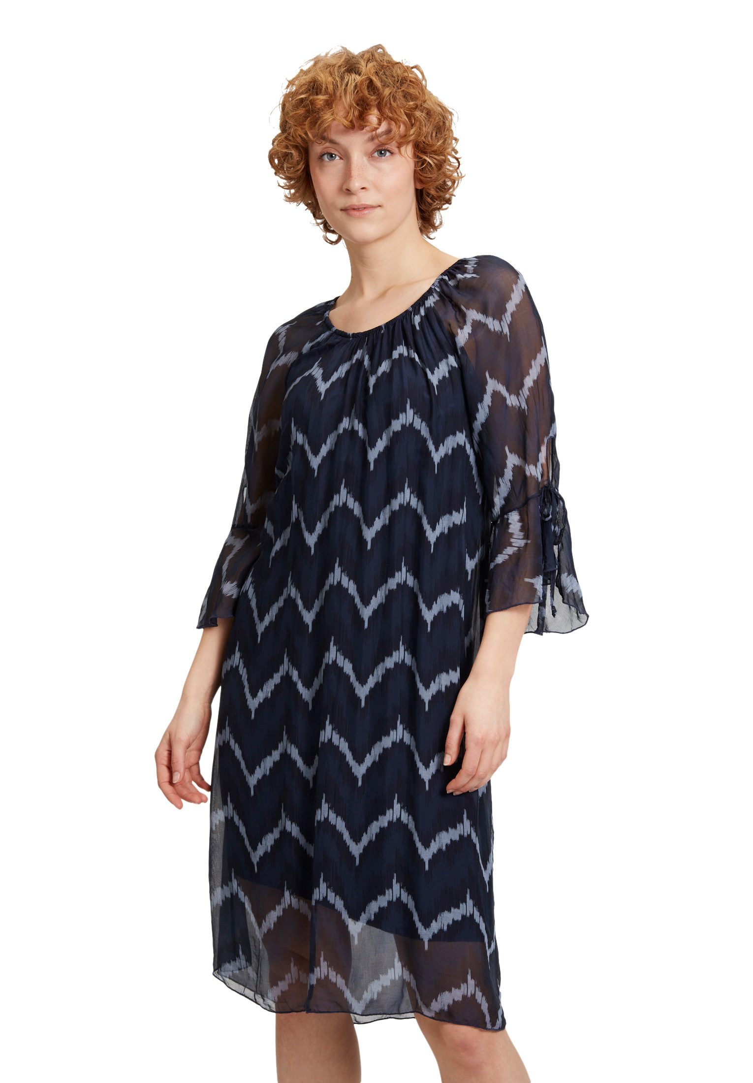 Sommerkleid Cartoon Sommerkleid mit 3/4 Arm