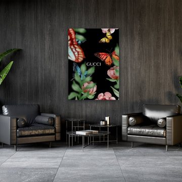 ArtMind XXL-Wandbild SCHMETTERLINGE, Premium Wandbilder als Poster & gerahmte Leinwand in verschiedenen Größen, Wall Art, Bild, Canva