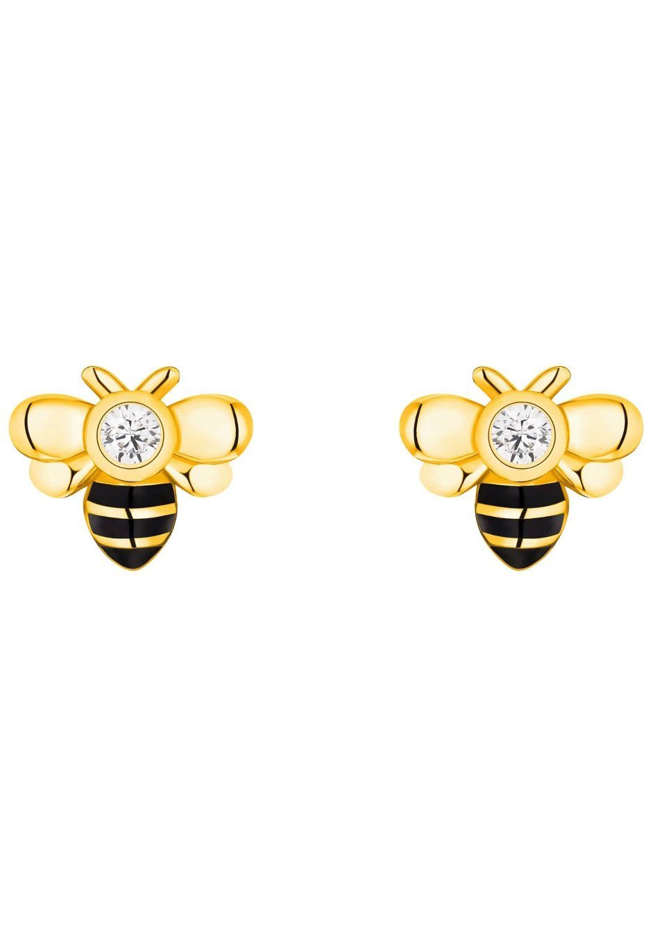 Prinzessin Lillifee Paar Ohrstecker Bee, mit Zirkonia (synth)