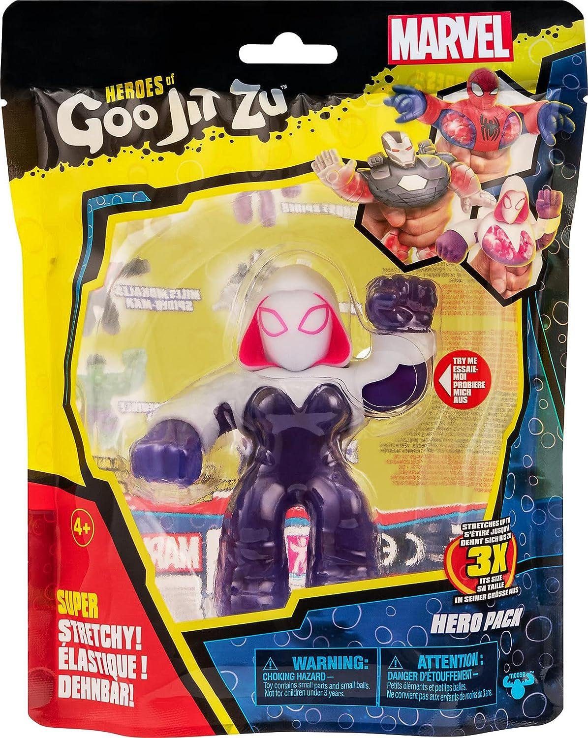 Moose Toys Actionfigur HEROES OF GOO JIT ZU Marvel S6 - Heldenpack - Ghost Spider