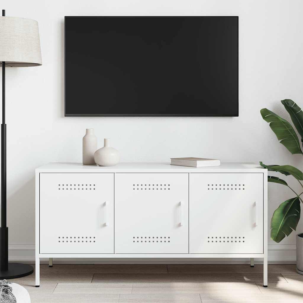 vidaXL TV-Schrank TV-Schrank Weiß 100,5x39x50,5 cm günstig online kaufen