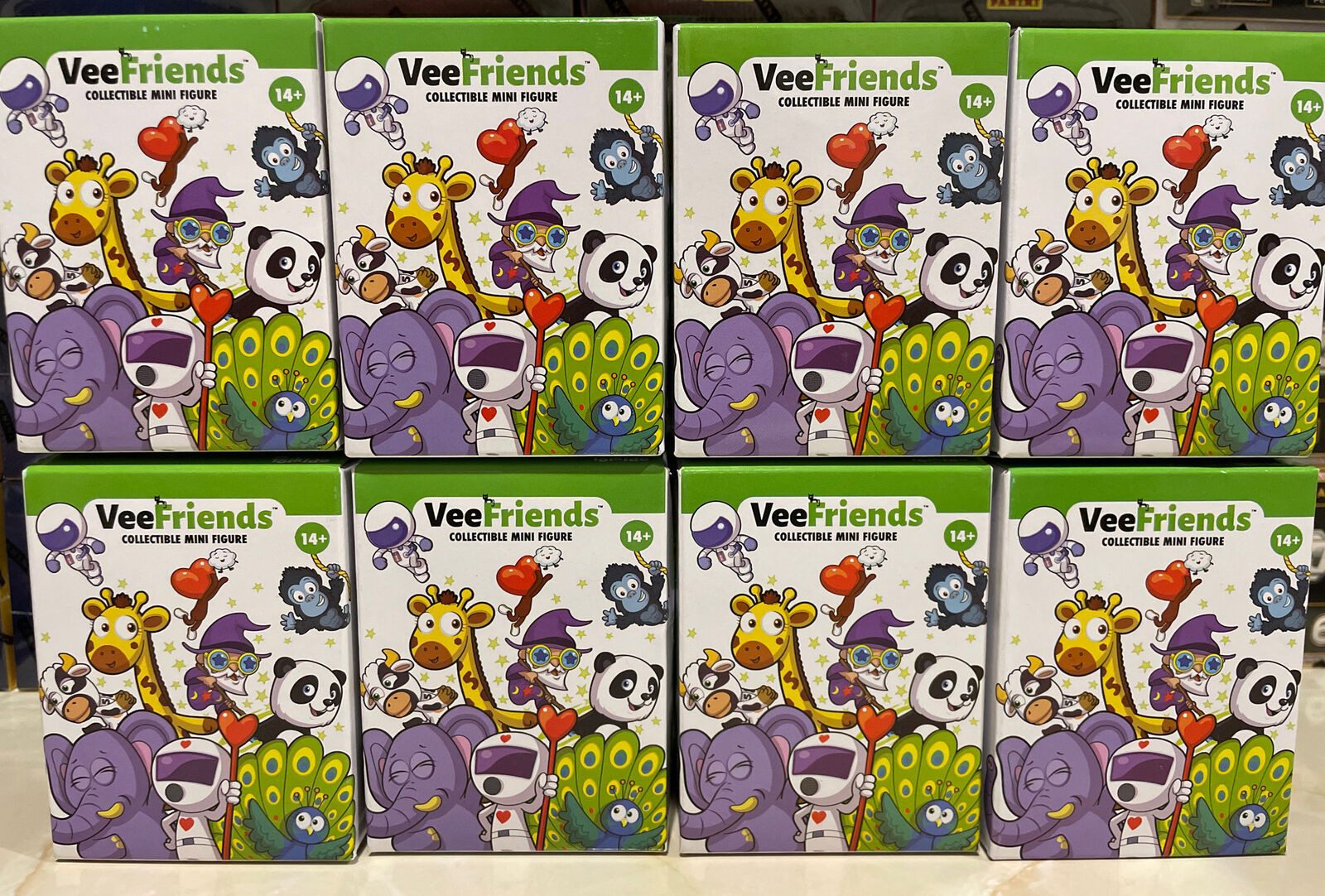 UE Stock Sammelfigur 2022 VeeFriends Sammlerstücke Blindbox Minifigur Vinyl Figure