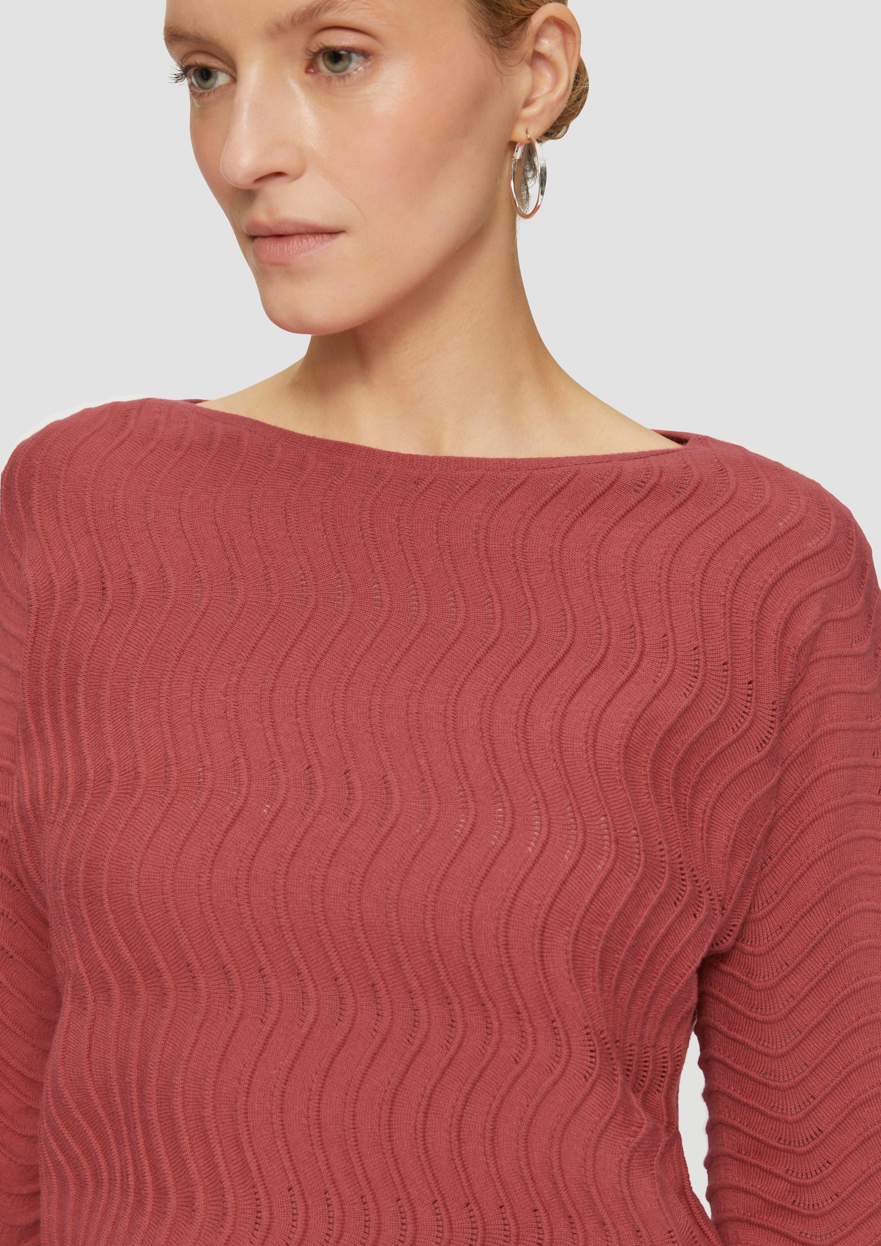 s.Oliver BLACK LABEL Strickpullover Feinstrickpullover mit günstig online kaufen