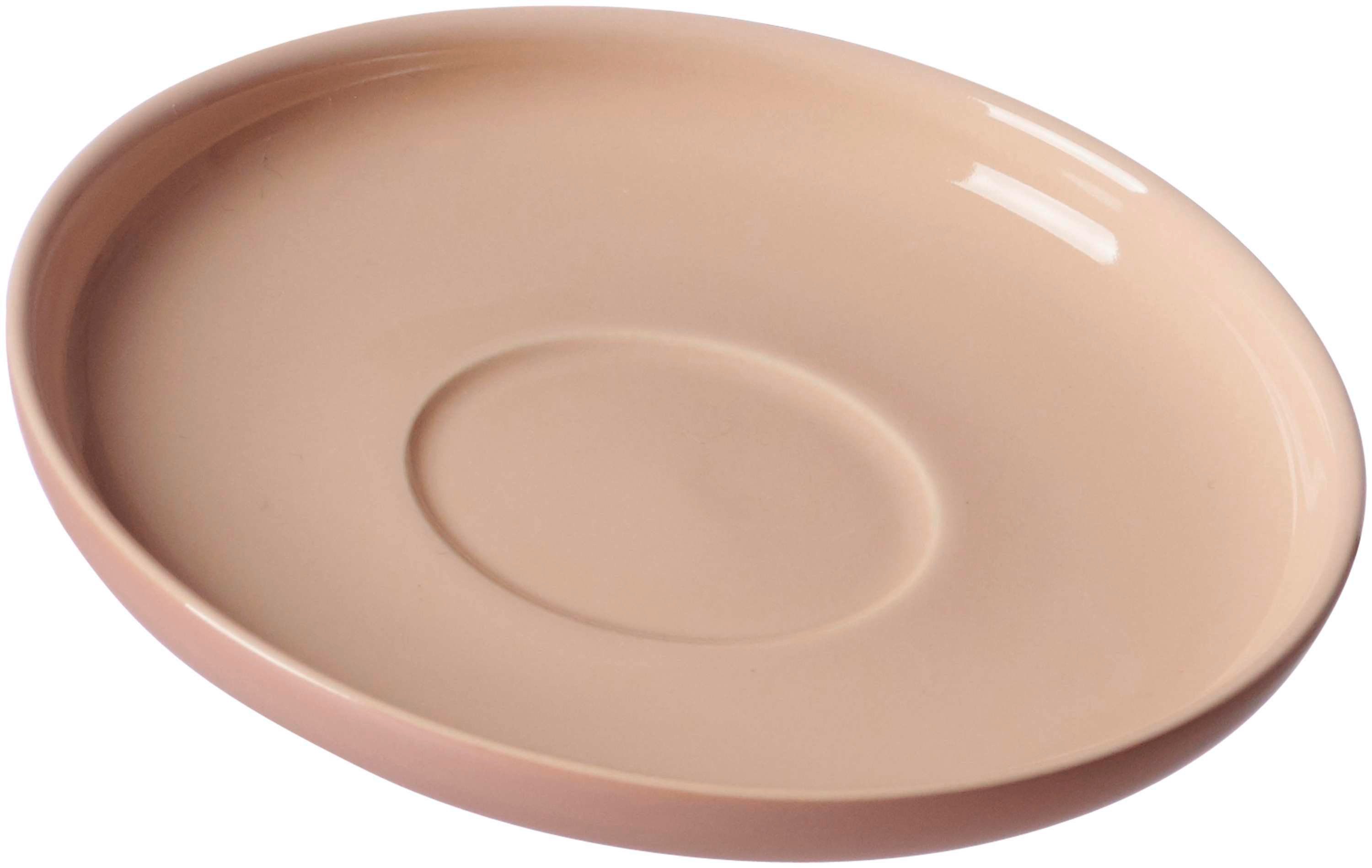 Ritzenhoff & Breker Untertasse Keramik Espresso Untertasse Jasper braun, (1 St)