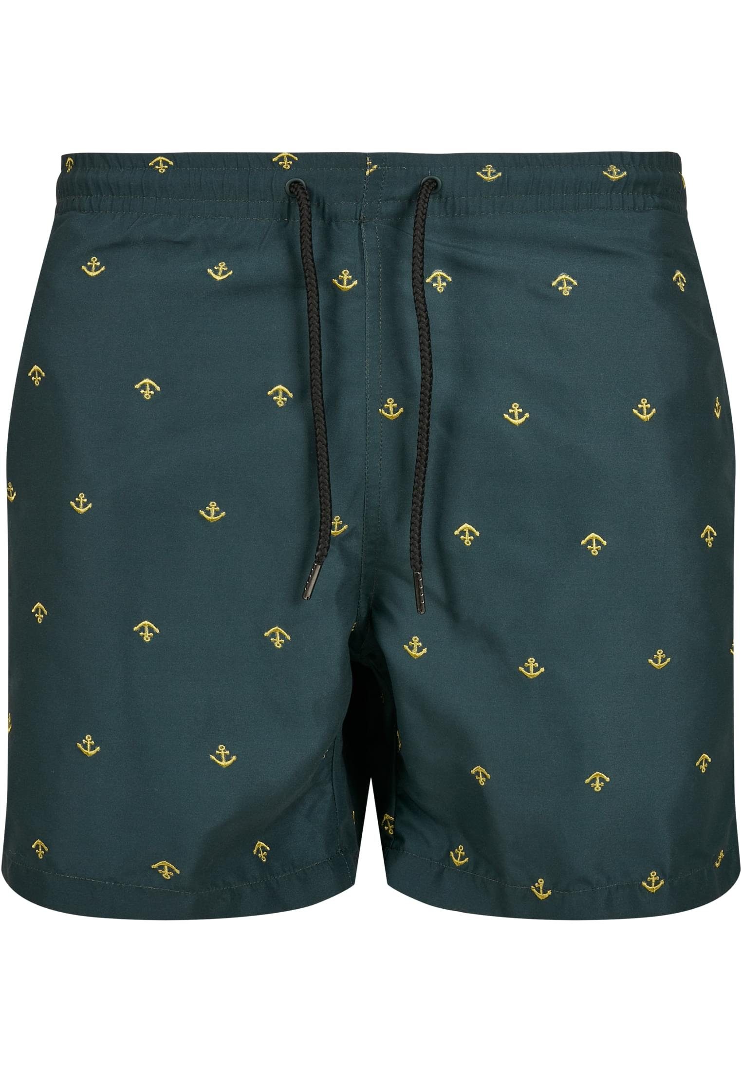 URBAN CLASSICS Badeshorts Urban Classics Herren Embroidery Swim Shorts