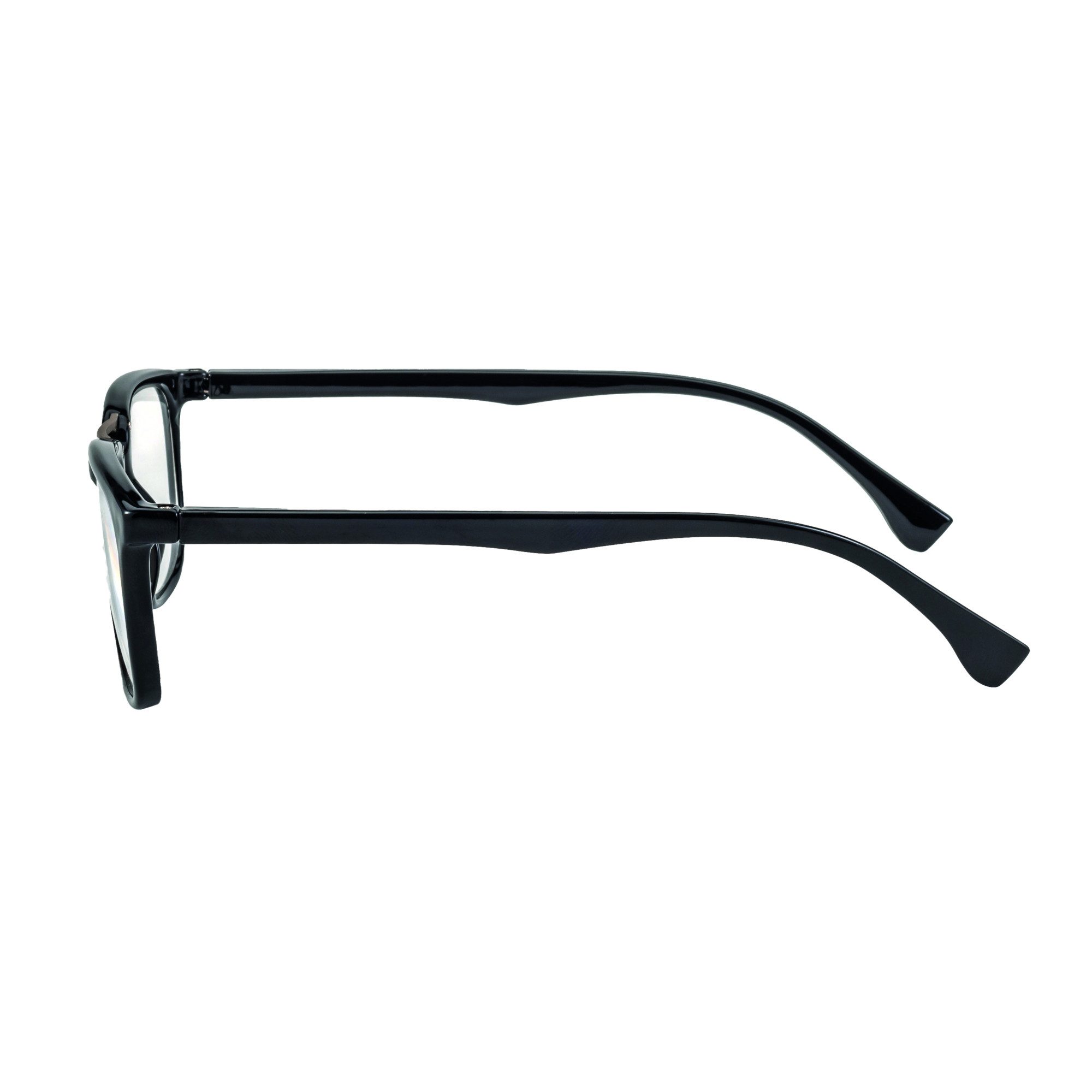 Lesehilfe Lesebrille Stockholm F4561710 schwarz silber 2,5