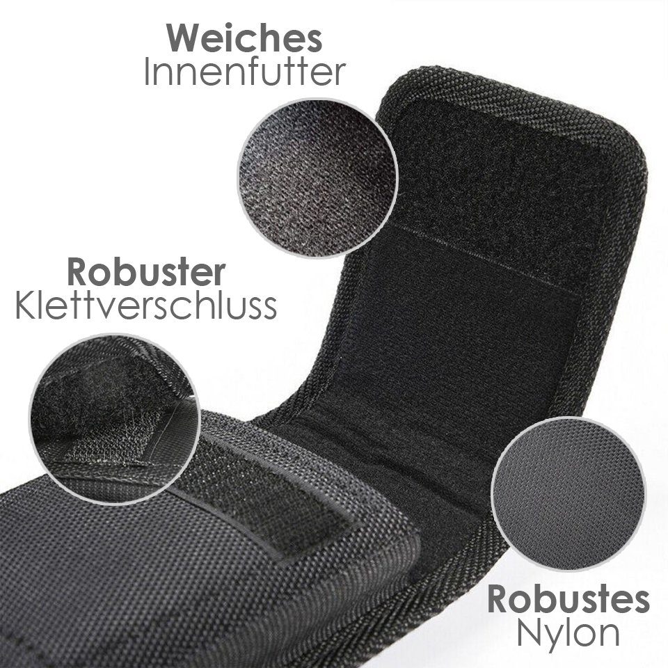 scozzi Handytasche Gürtel Handy Gürteltasche Tasche Smartphone Handyhalterung Universal – Bild 4 von 5