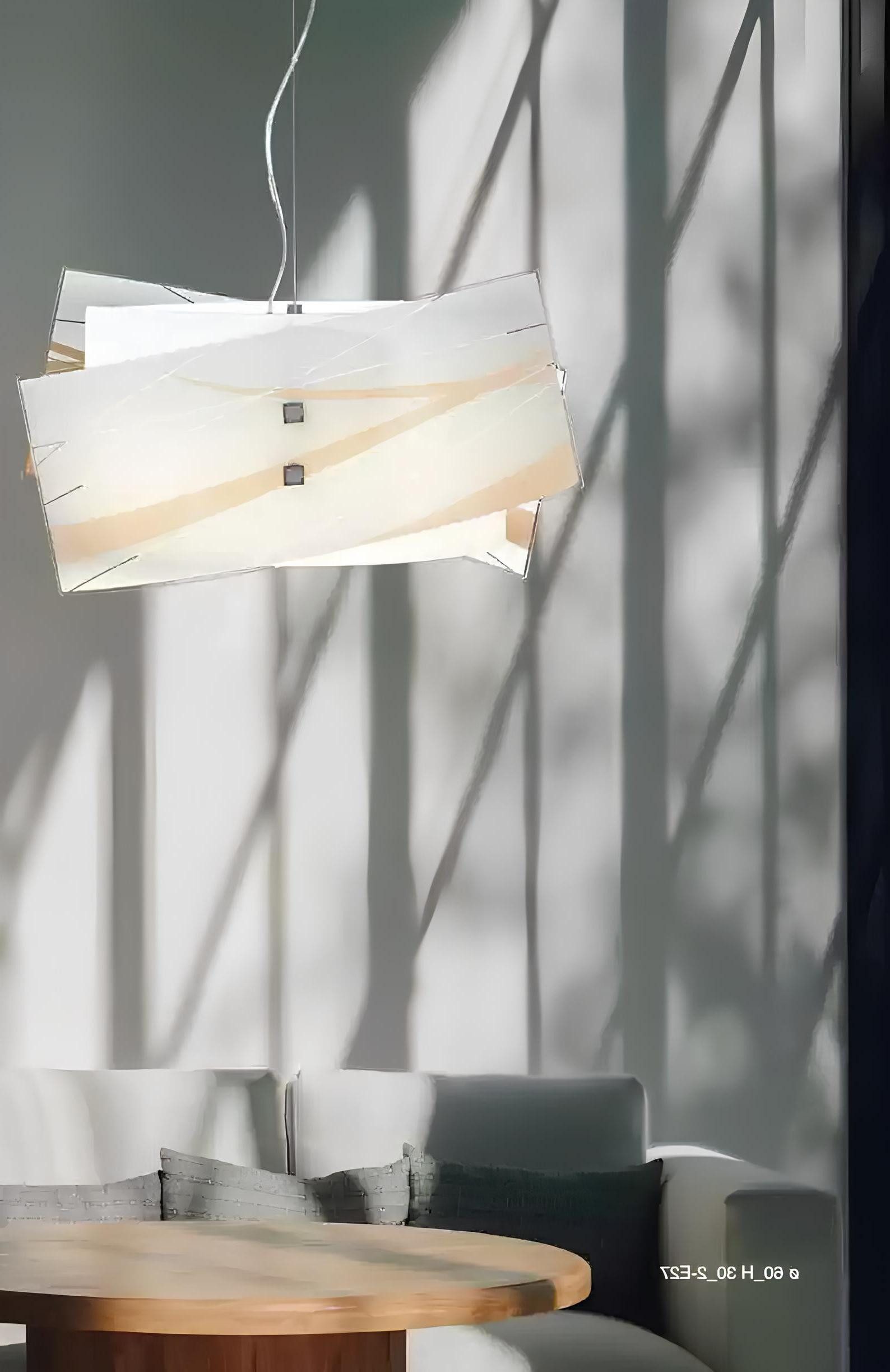 Xlmoebel Hängeleuchte Moderne Pendelleuchte in Weiß mit elegantem Design, Hergestellt in Europa