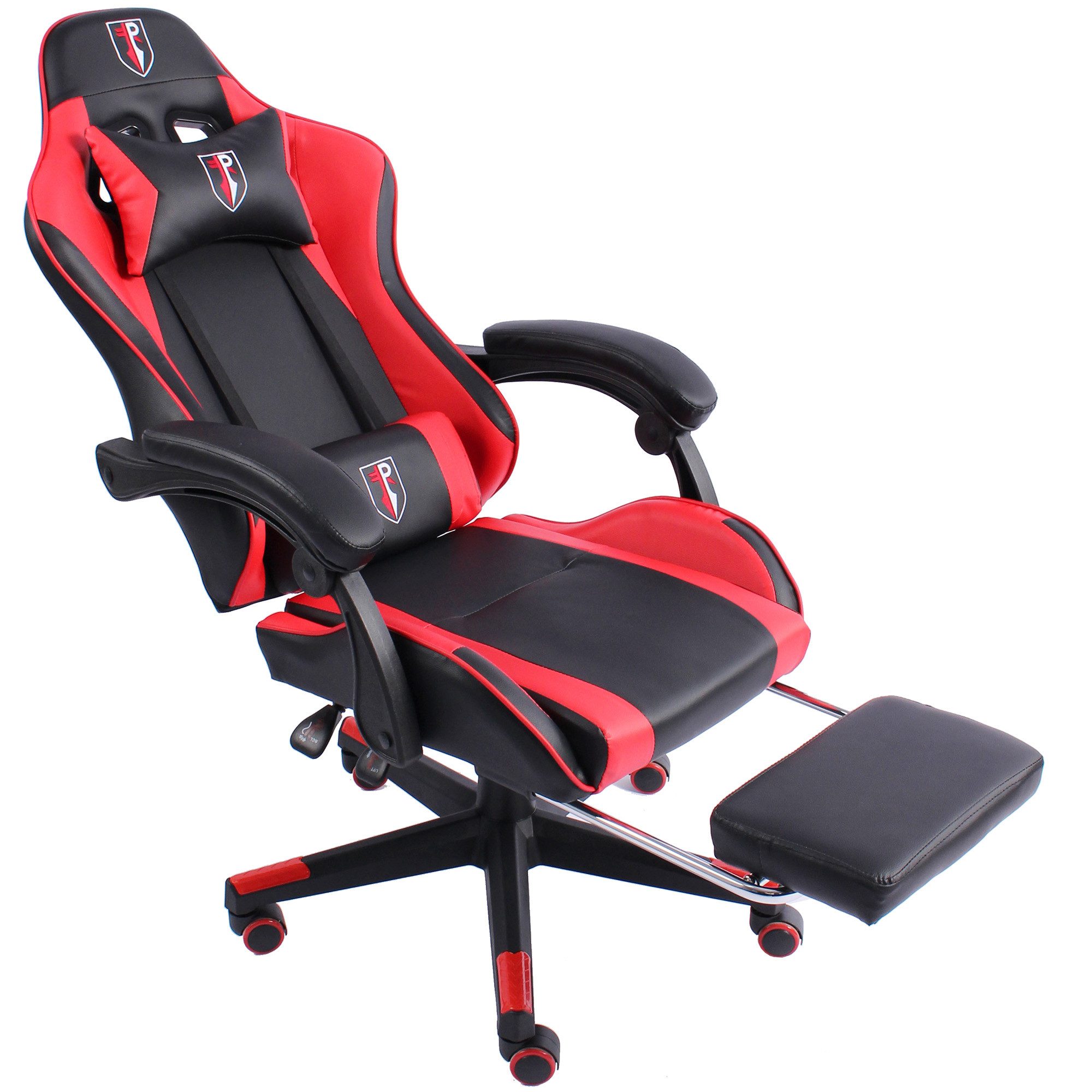 TRISENS Gaming-Stuhl Gaming-Stuhl Arijus Chefsessel mit Fußstütze im Racing günstig online kaufen