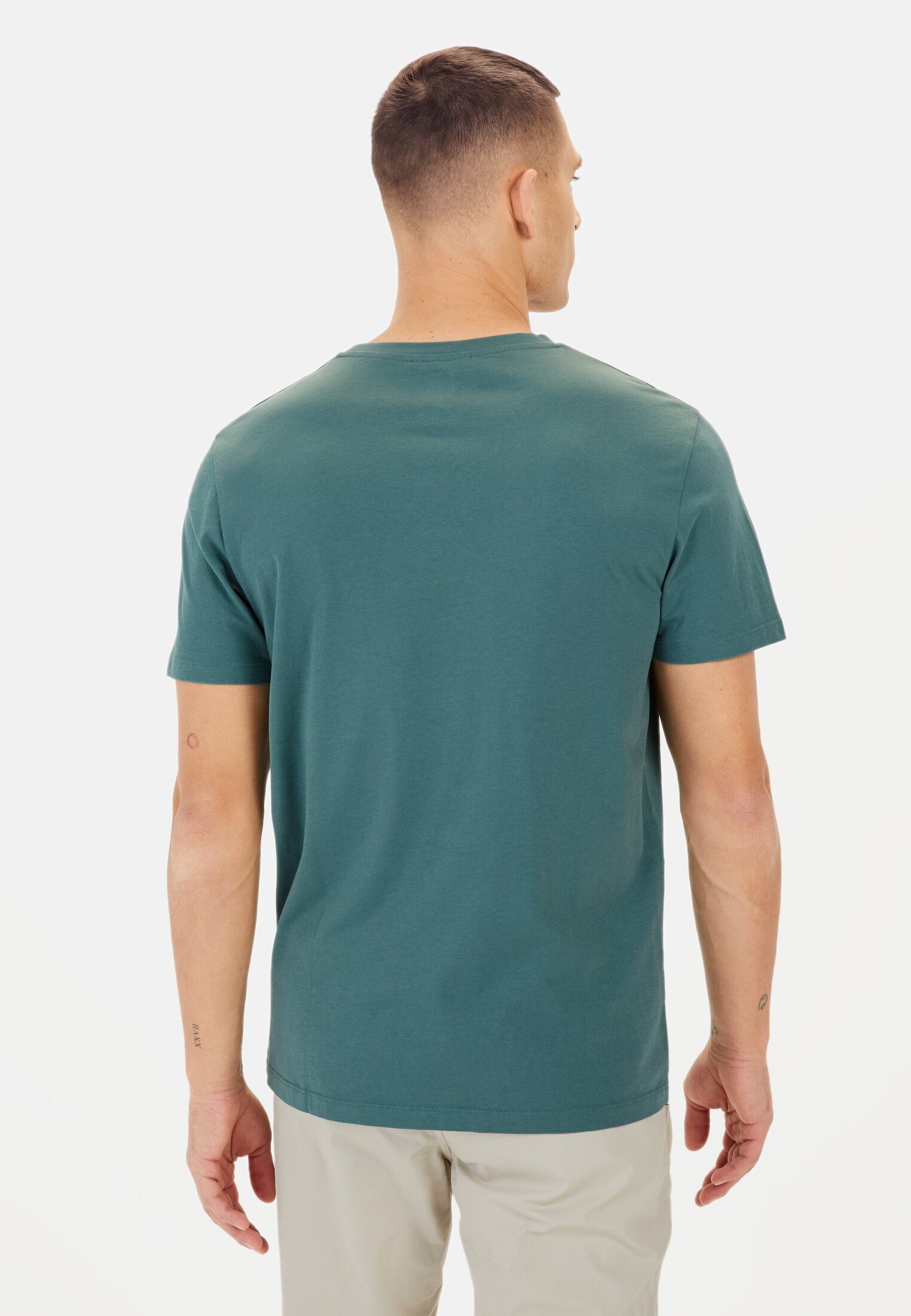 camel active T-Shirt aus reiner Baumwolle günstig online kaufen