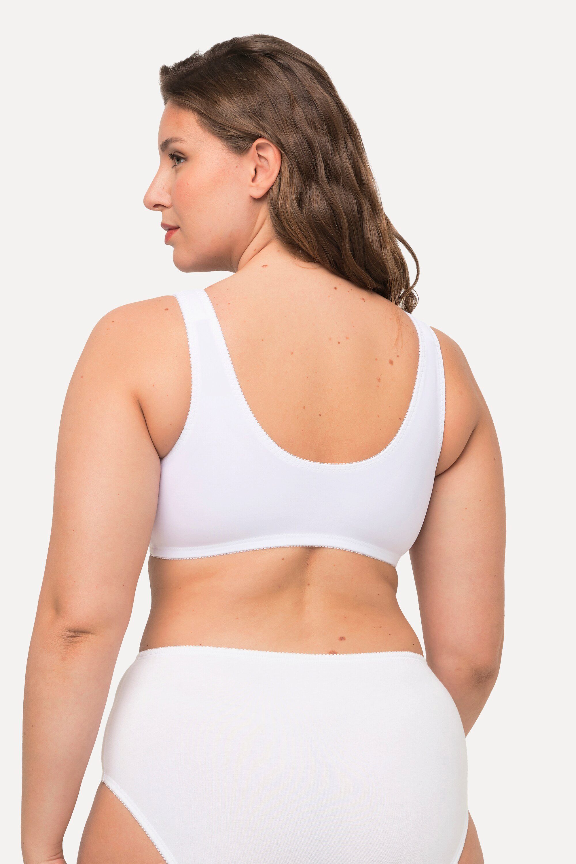 Ulla Popken Bustier Bustier Still-BH Vorderverschluss