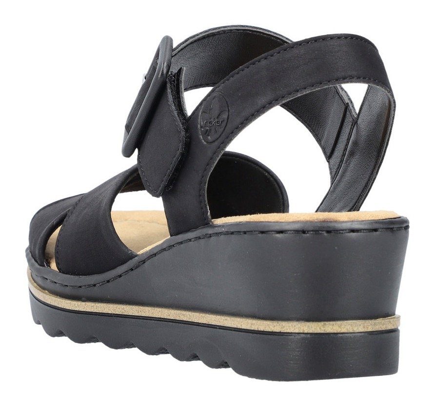Rieker Keilsandalette, Sommerschuh, Sandale, Keilabsatz, mit günstig online kaufen