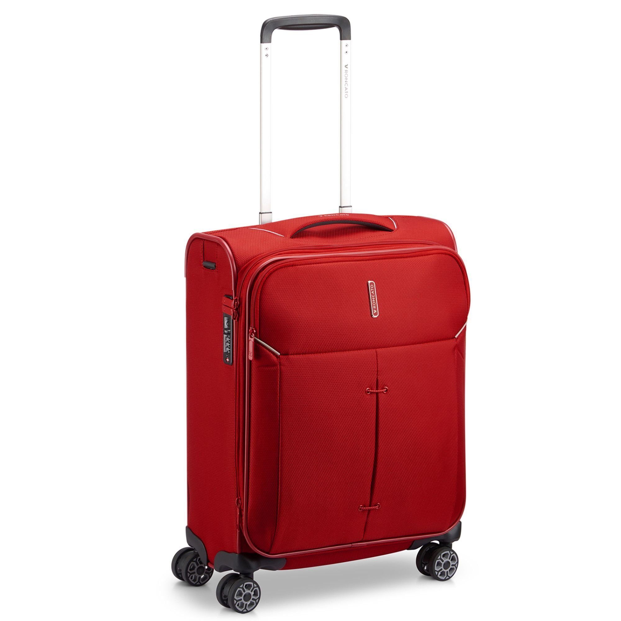 RONCATO Handgepäck-Trolley Ironik 2.0, 4 rosso Nylon Rollen