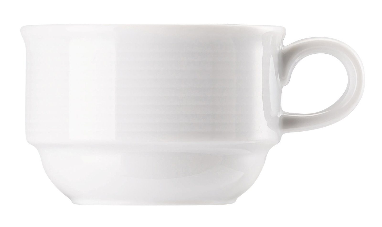 Thomas Porzellan Espressotasse Trend weiss Espresso-Obertasse 0,1 l stapelbar, Porzellan