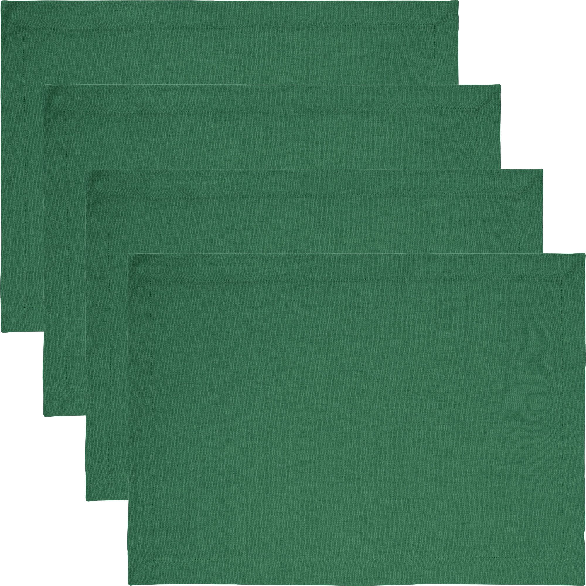REDBEST Platzset Tischset "Tulsa" 4er-Pack, Baumwolle Uni