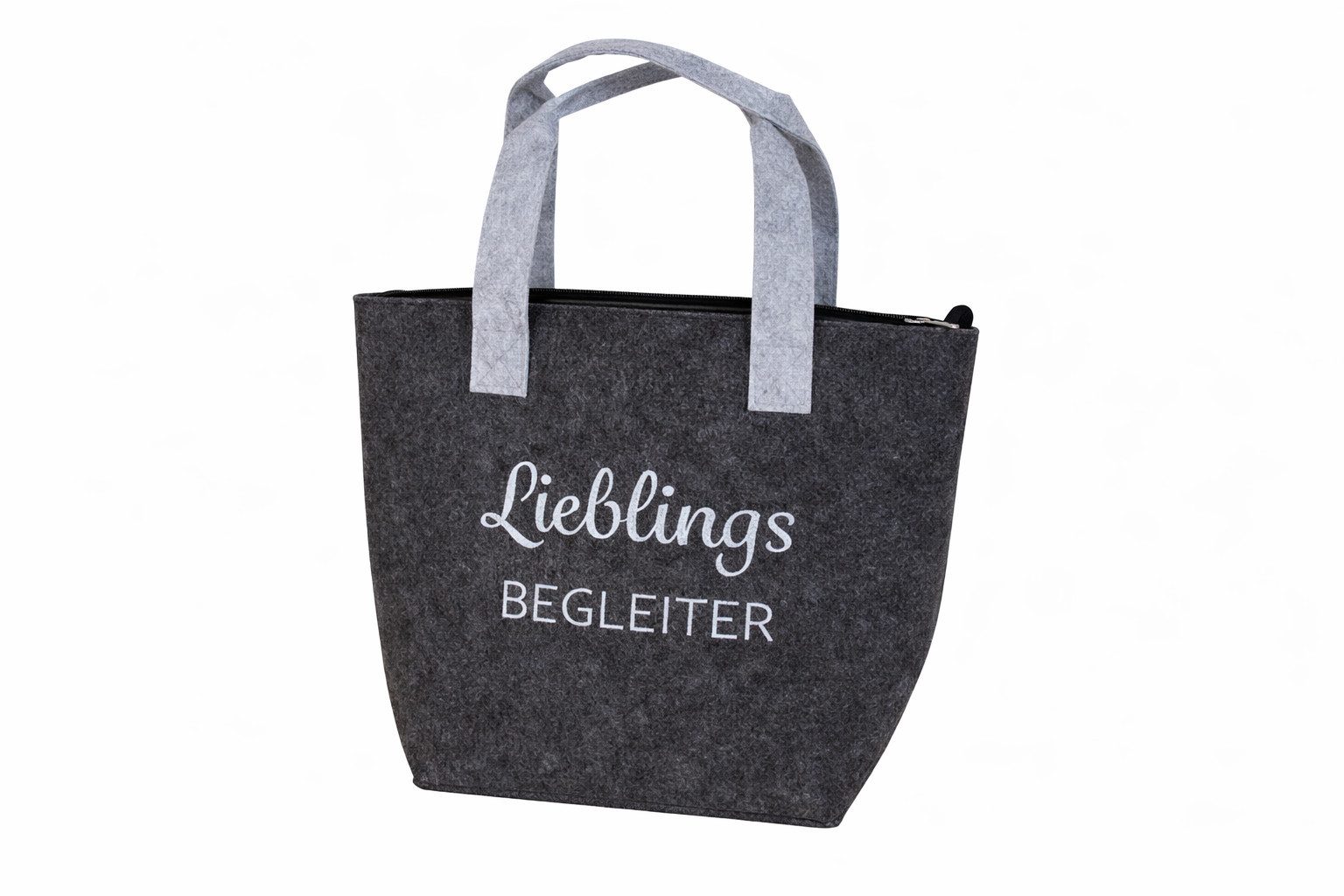 Shopper Handliche Einkaufstasche Filztasche Lieblingsbegleiter