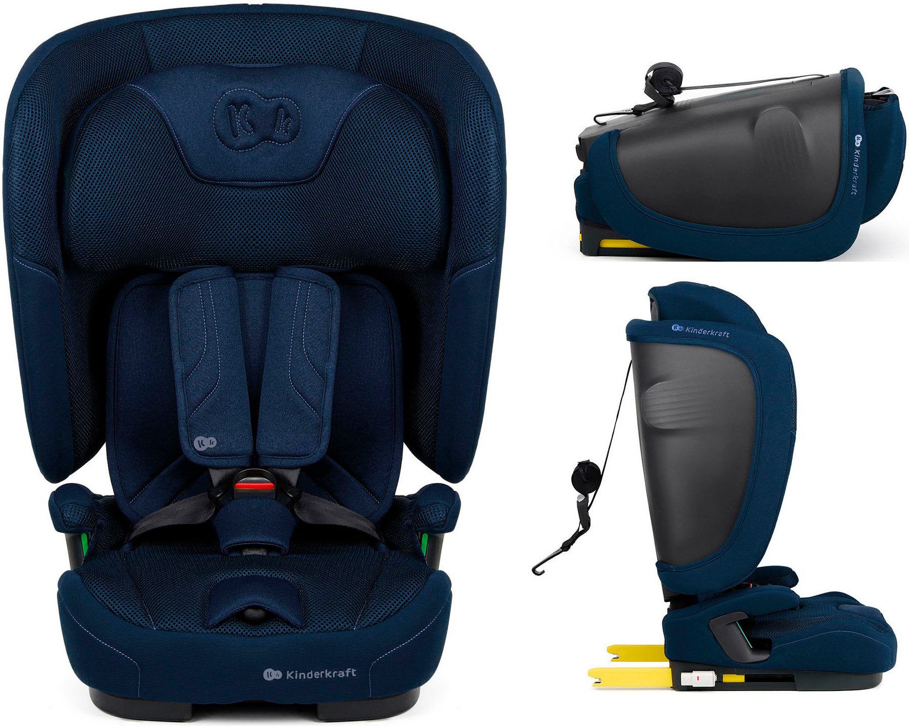 Kinderkraft Autokindersitz FIX2GO, ab: 15 Monaten, bis: 12 Jahren, ab: 76 cm, bis: 150 cm