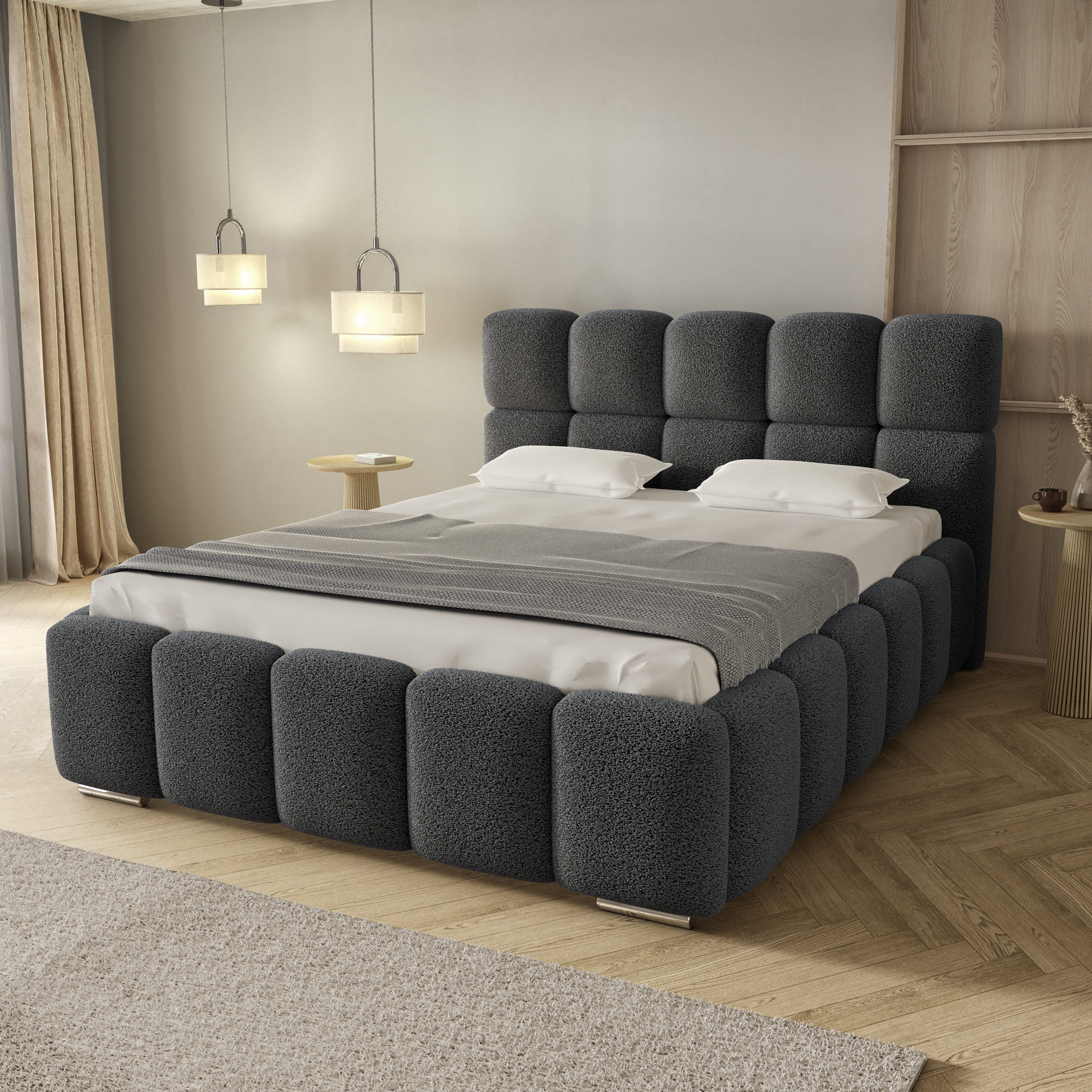 thematys Polsterbett 140x200 160x200 180x200 200x200cm Bettkasten + Lattenr günstig online kaufen