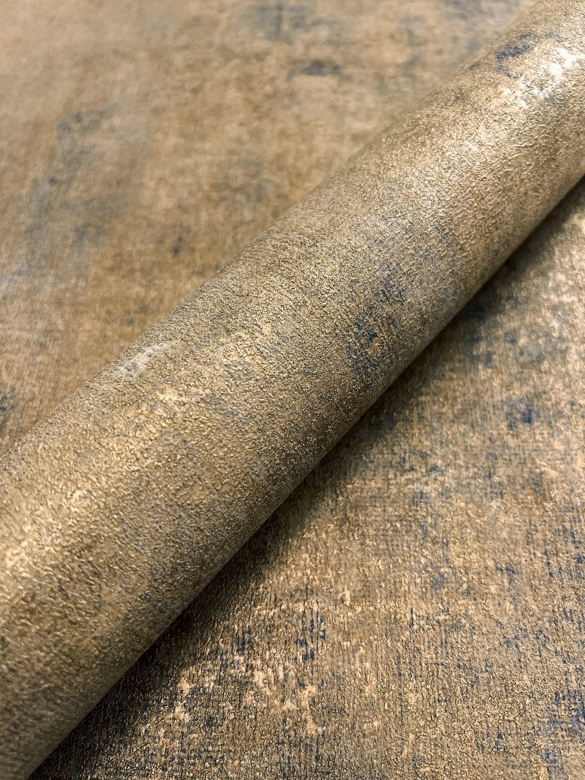 Newroom Vliestapete, Gold Tapete Modern Beton günstig online kaufen