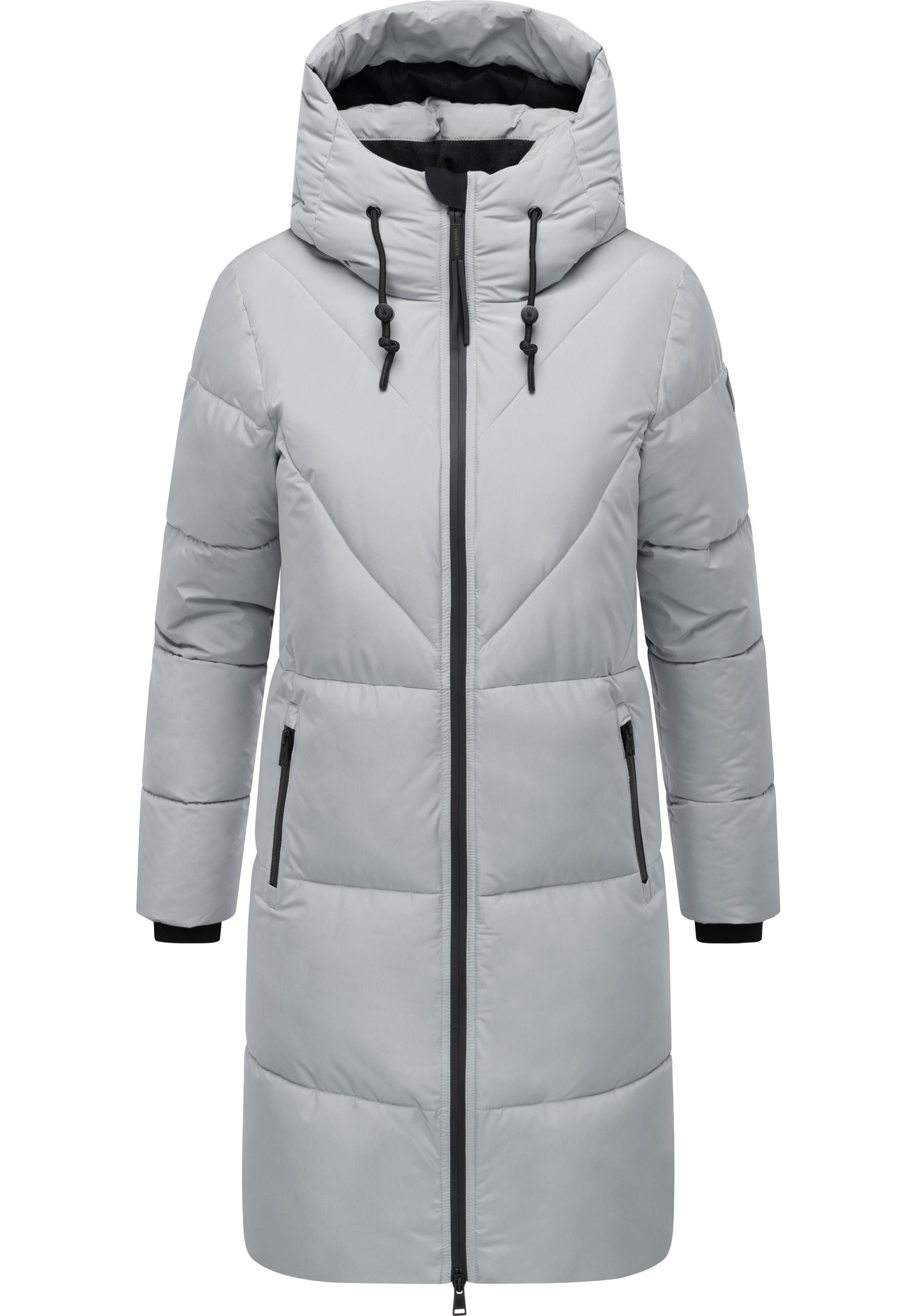 Navahoo Steppmantel Kältekuschel XIV Warmer Damen Wintermantel mit Fleece-g günstig online kaufen