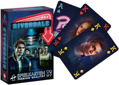 Winning Moves Spiel, Kartenspiel Riverdale Number1 Spielkarten (Exklusiv)