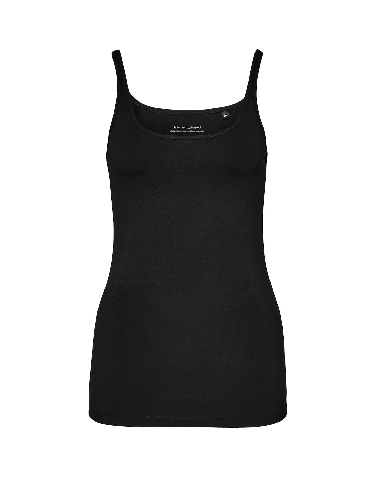 Trägertop Trägertop INA Slim aus stretchigem BCI Cotton Mix