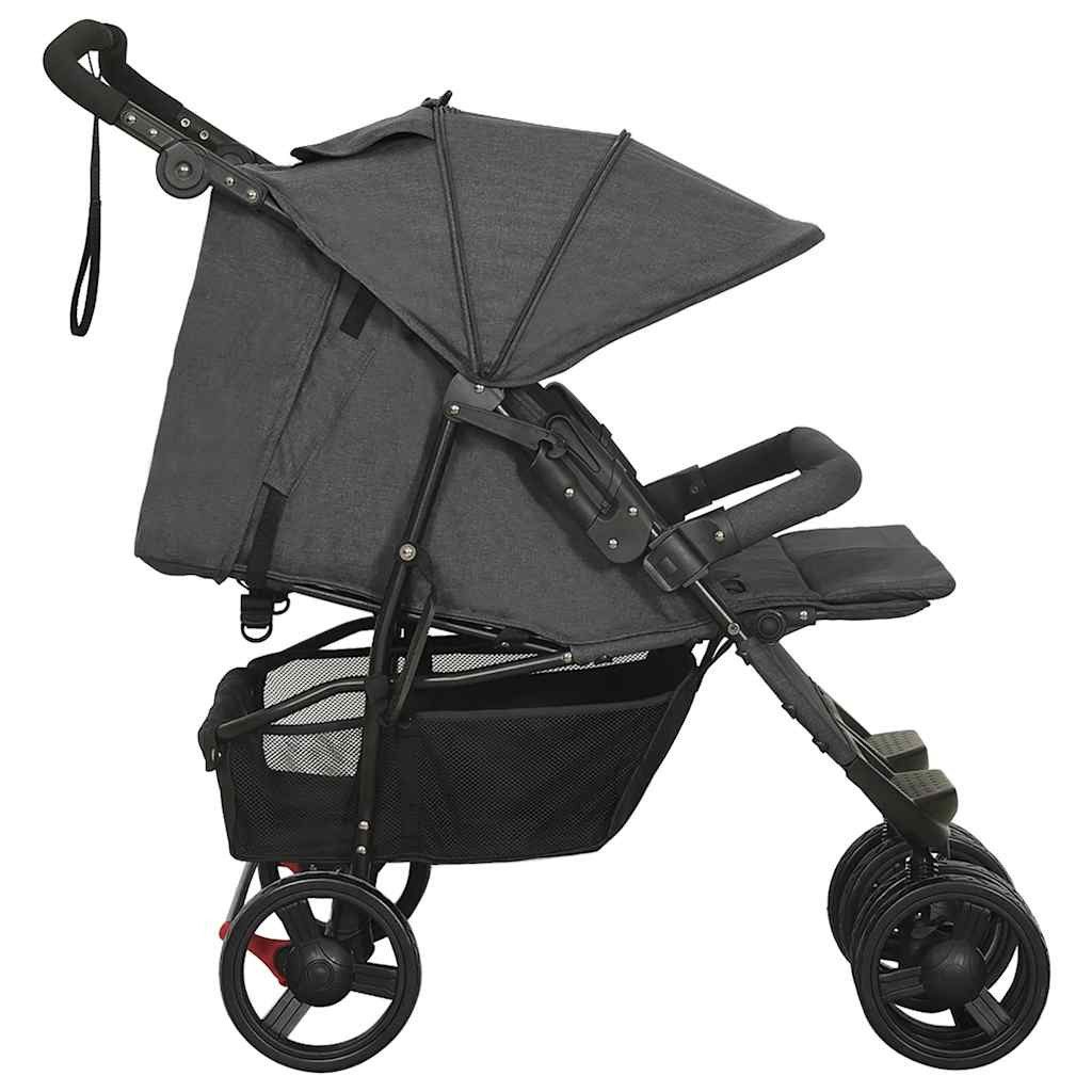 vidaXL Zwillingskinderwagen - Bild 3
